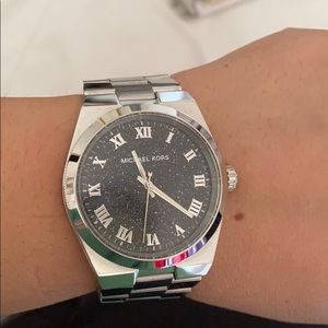 Silver Michael kors watch